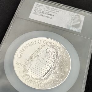 Apollo 11 50th Anniversary Silver Coin